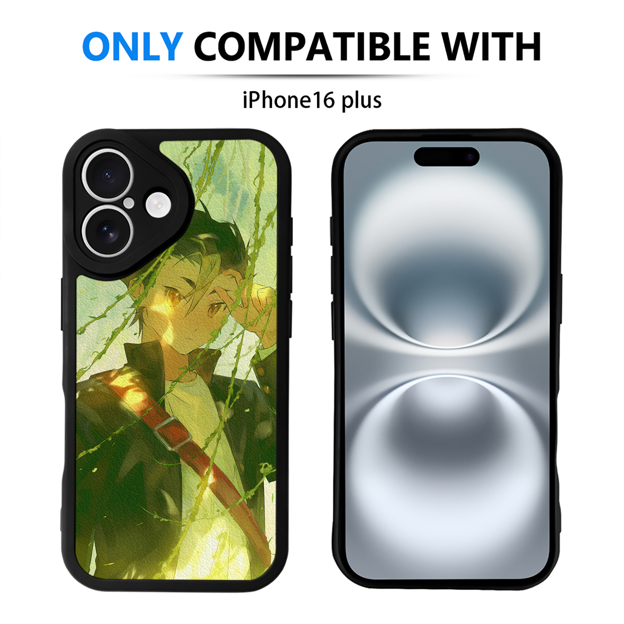 （画像用） ハイキュー!! Haikyu!! 【iPhone 16シリーズ対応】シリコンスマホケース（レザー調） 材質：シリコン